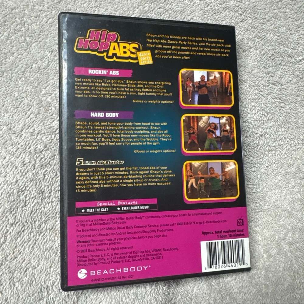Beachbody Hip Hop Abs Dance Party Series DVD